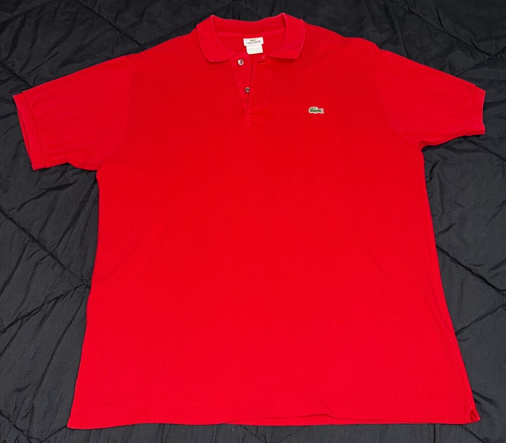 Lacoste Red Classic Polo Shirt